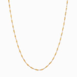 Tiesh 22kt Gold Two-Toned Chain for Moments That Matter